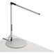 Z-Bar Solo 18 inch 6.00 watt Silver Desk Lamp Portable Light